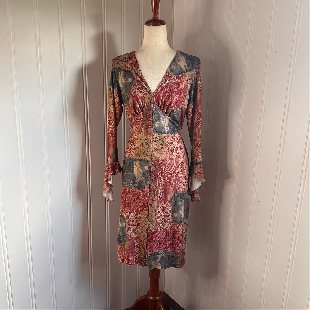 Vintage 90s/Y2K Fairy Midi Dress M